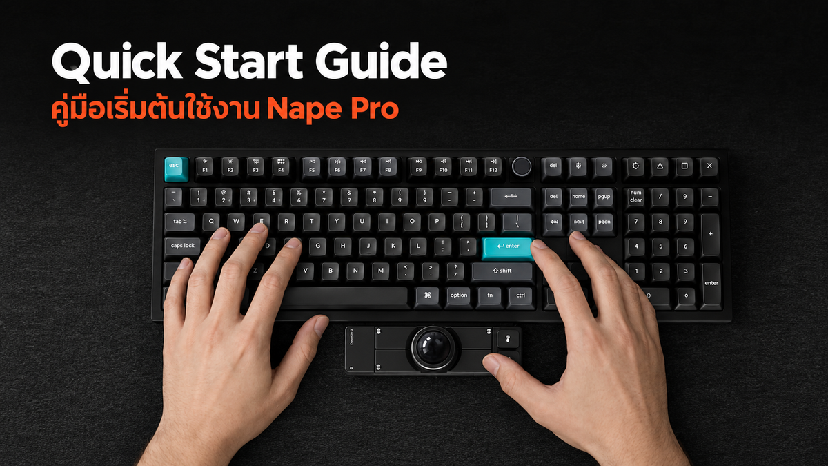 คู่มือการใช้งาน Nape Pro Nape Pro Quick Start Guide