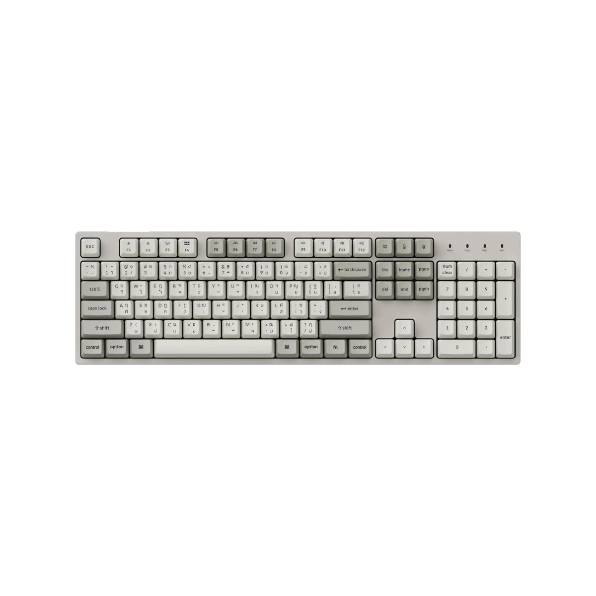 Keychron C2 Pro 8K QMK Wired Custom Mechanical Keyboard - Keychron Thailand