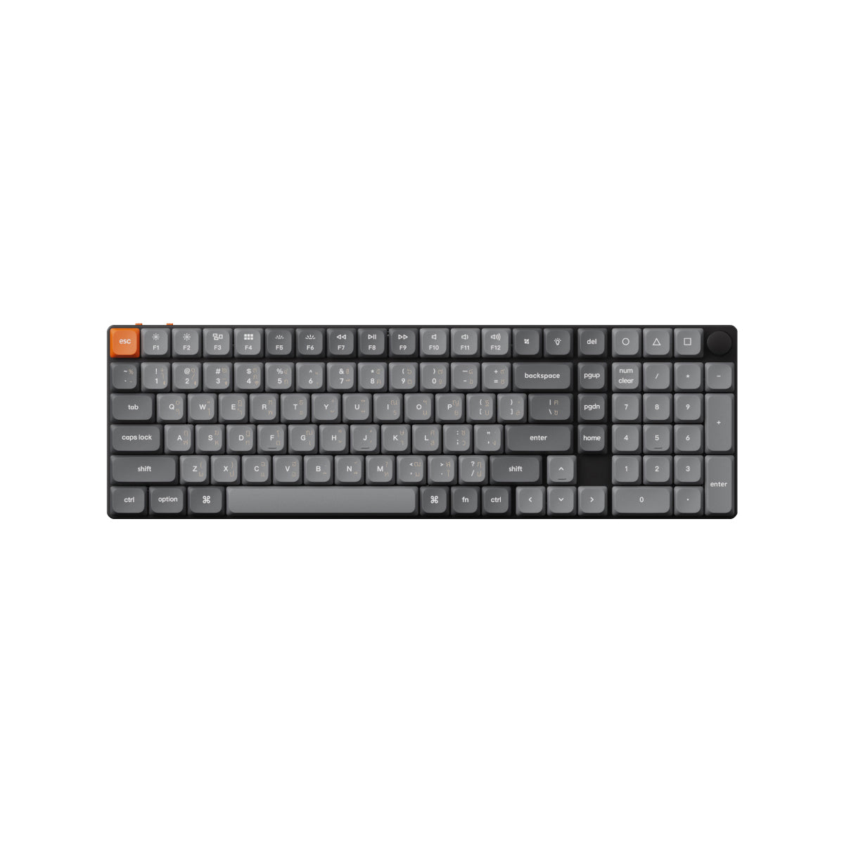 Keychron K17 Max QMK Wireless Custom Mechanical Keyboard - Keychron Thailand