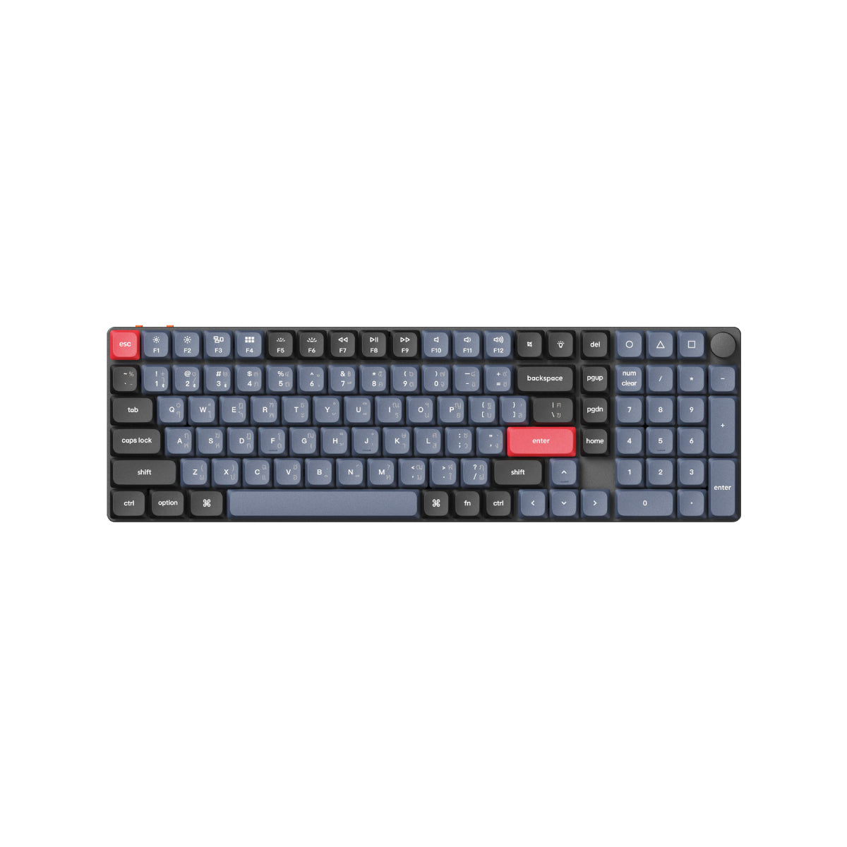 Keychron K17 Pro QMK Wireless Mechanical Keyboard - Keychron Thailand