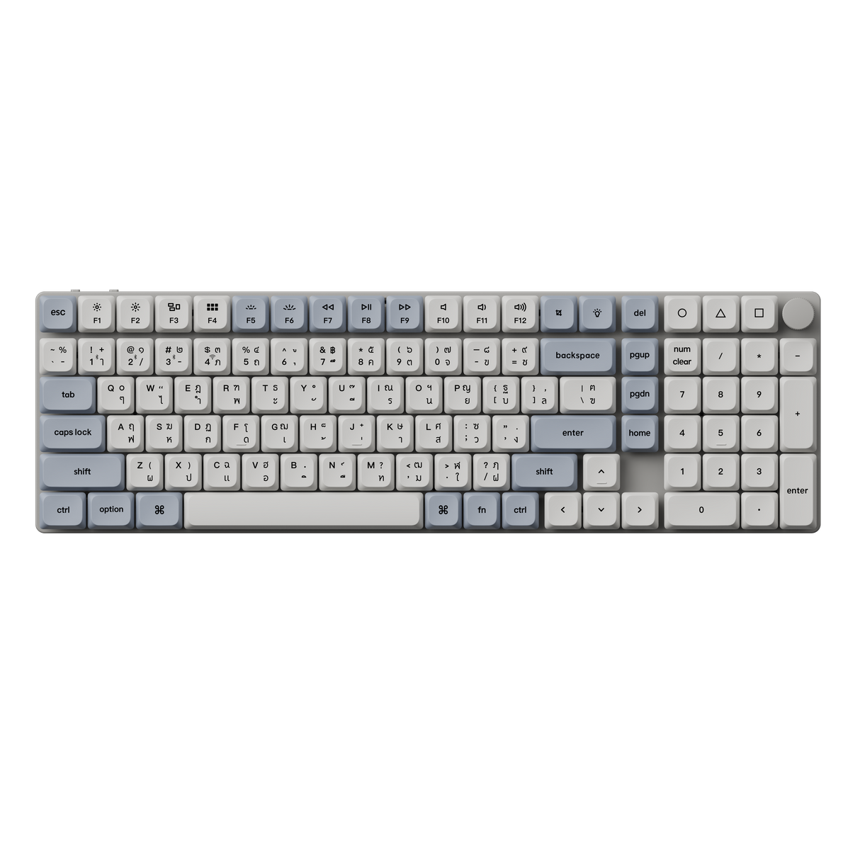 Keychron K17 Max QMK Wireless Custom Mechanical Keyboard - Keychron Thailand