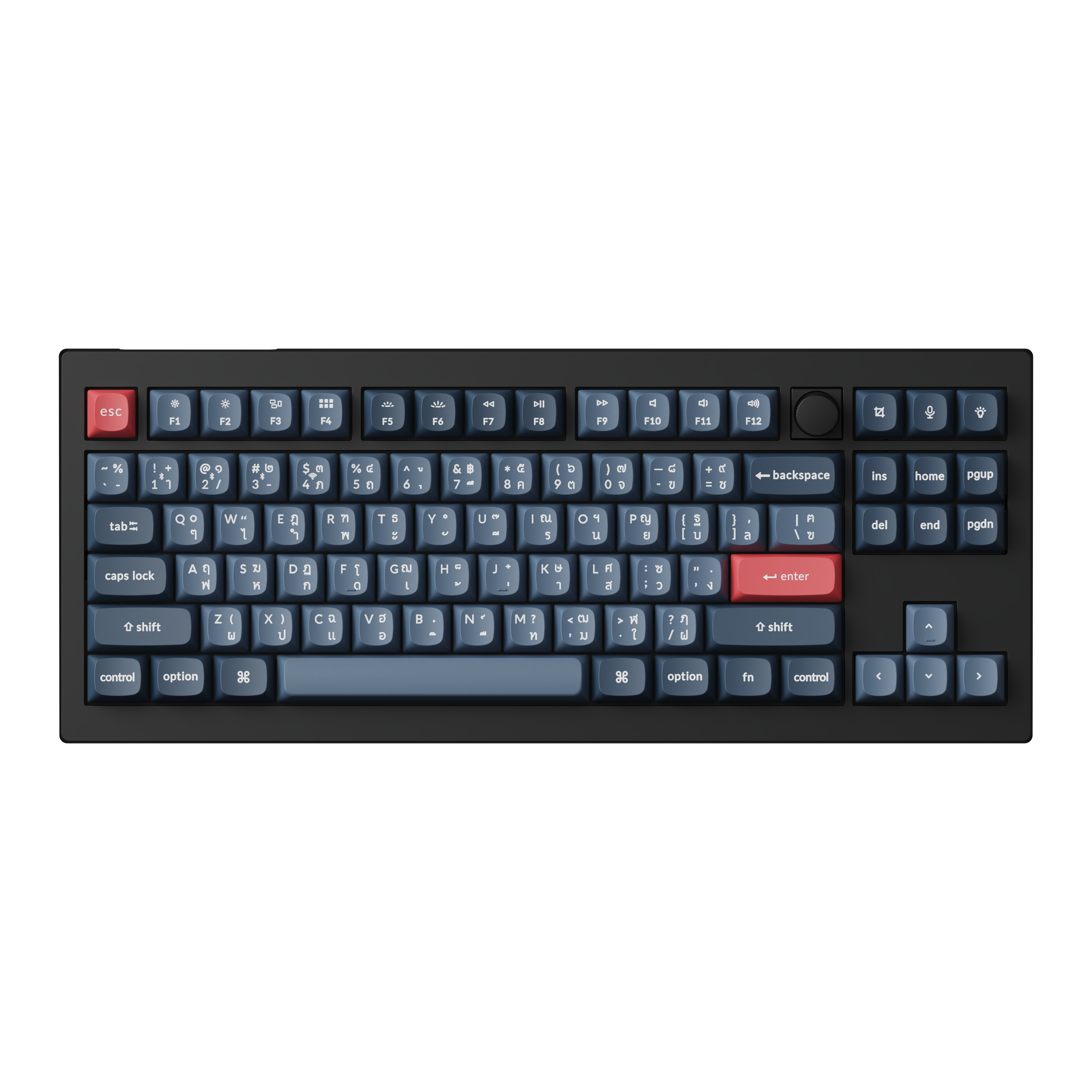 Keychron V3 Max QMK/VIA Wireless Custom Mechanical Keyboard - Keychron Thailand