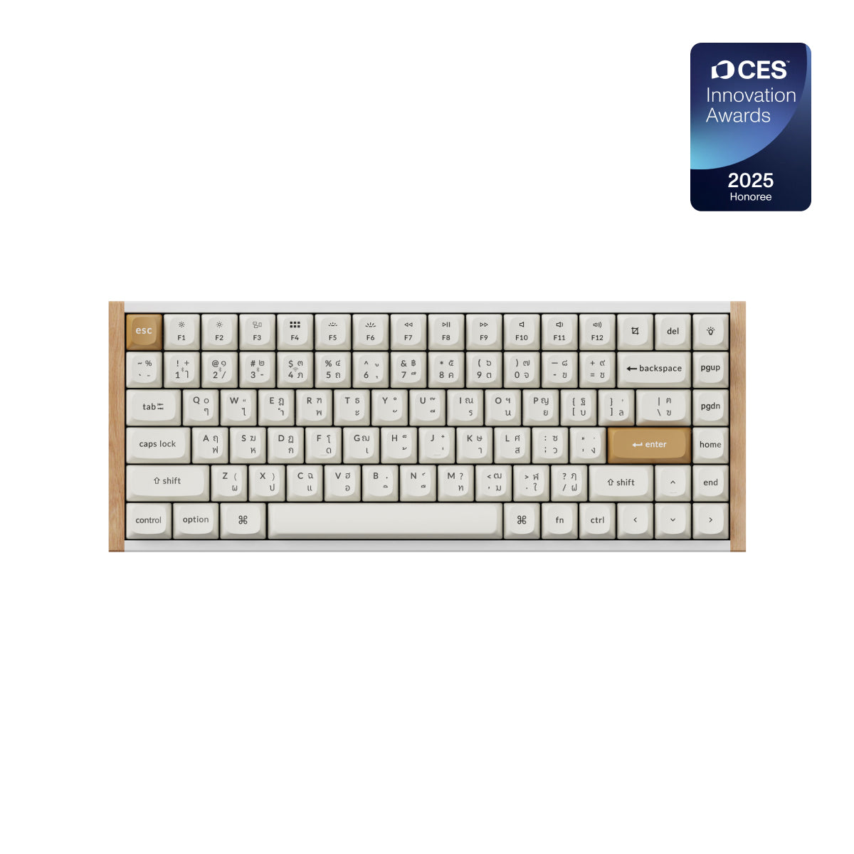 Keychron K2 HE Magnetic Switches Keyboard-Special Edition- white