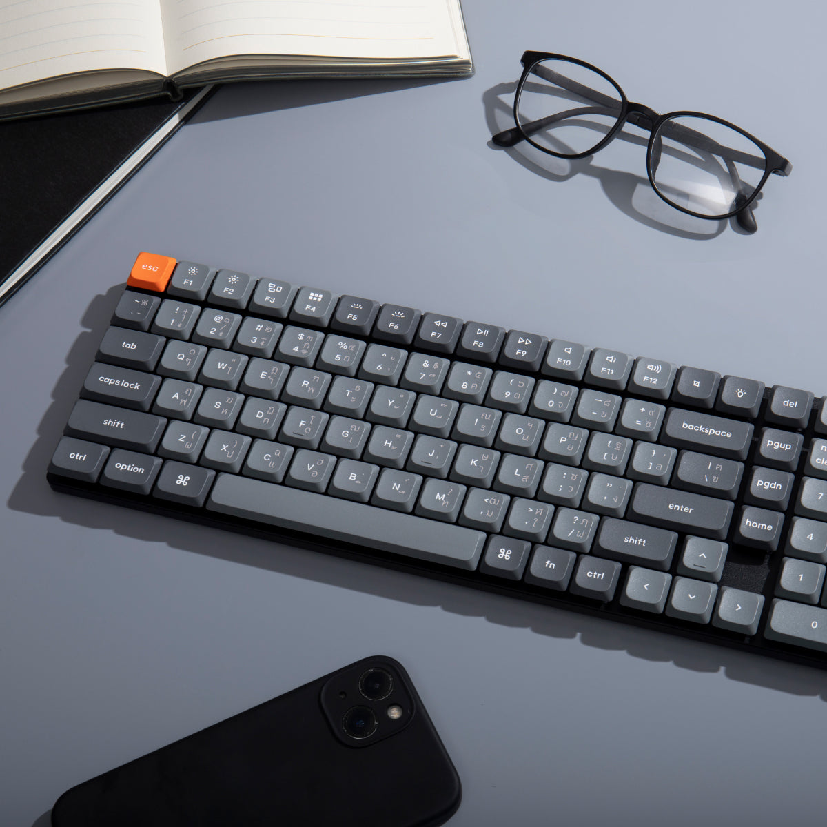 Keychron K17 Max QMK Wireless Custom Mechanical Keyboard - Keychron Thailand