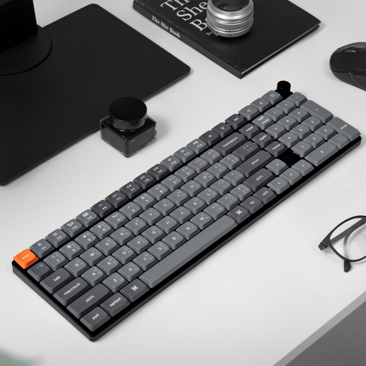 Keychron K17 Max QMK Wireless Custom Mechanical Keyboard - Keychron Thailand