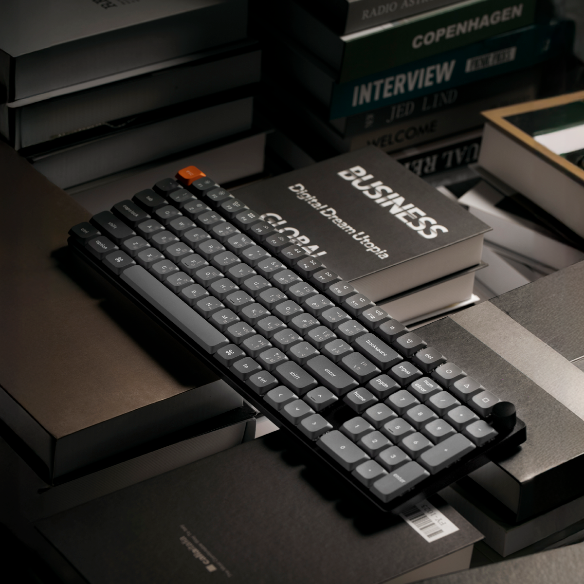 Keychron K17 Max QMK Wireless Custom Mechanical Keyboard - Keychron Thailand