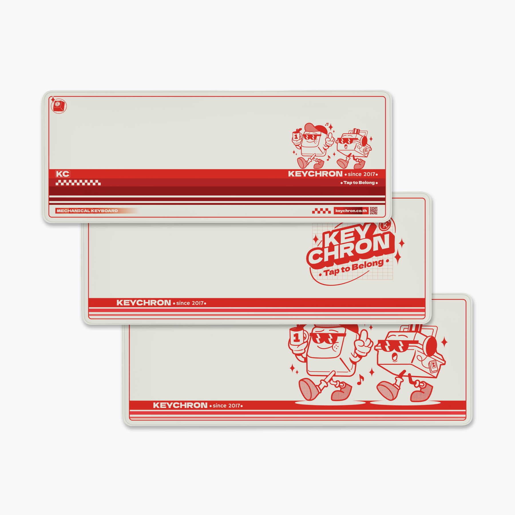 Keychron Desk Mat – Retro 80s Edition - Keychron Thailand