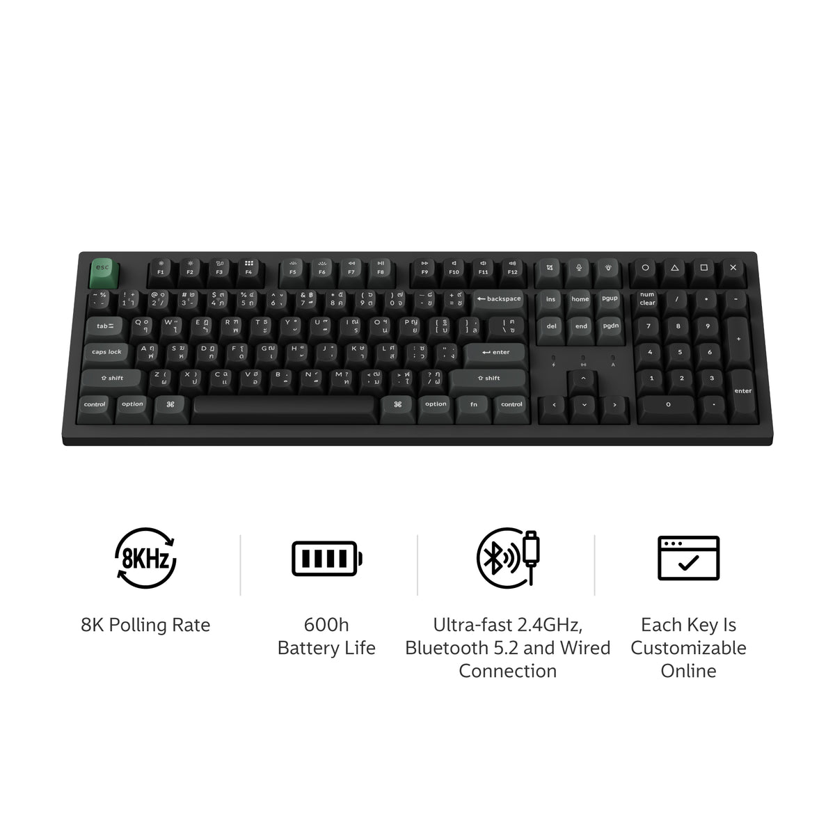 Keychron K10 Ultra 8K Wireless Custom Mechanical