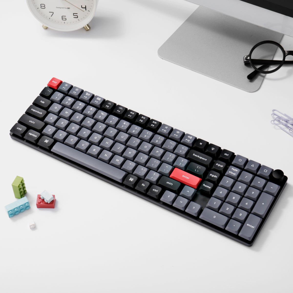 Keychron K17 Pro QMK Wireless Mechanical Keyboard - Keychron Thailand