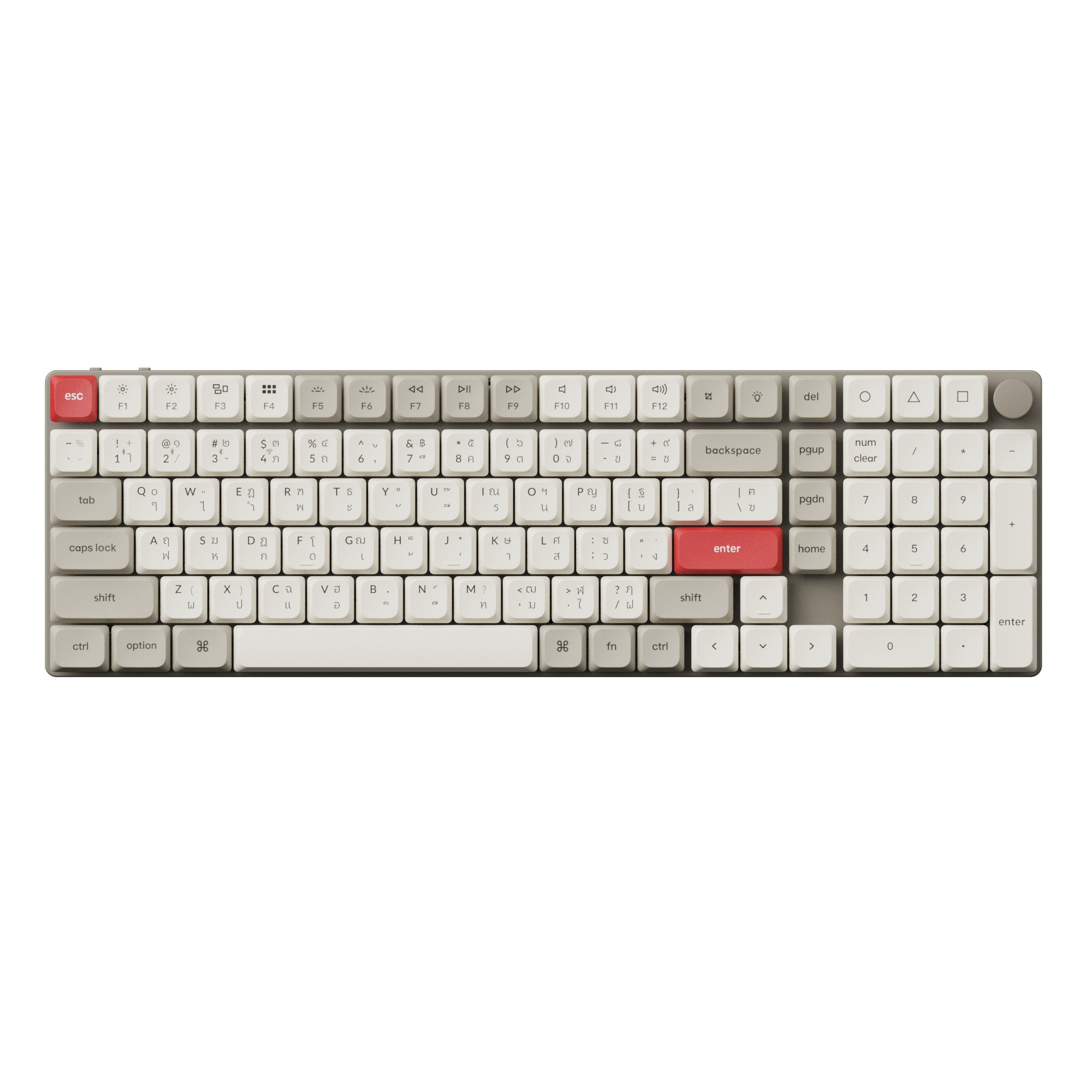 Keychron K17 Max QMK Wireless Custom Mechanical Keyboard - Keychron Thailand