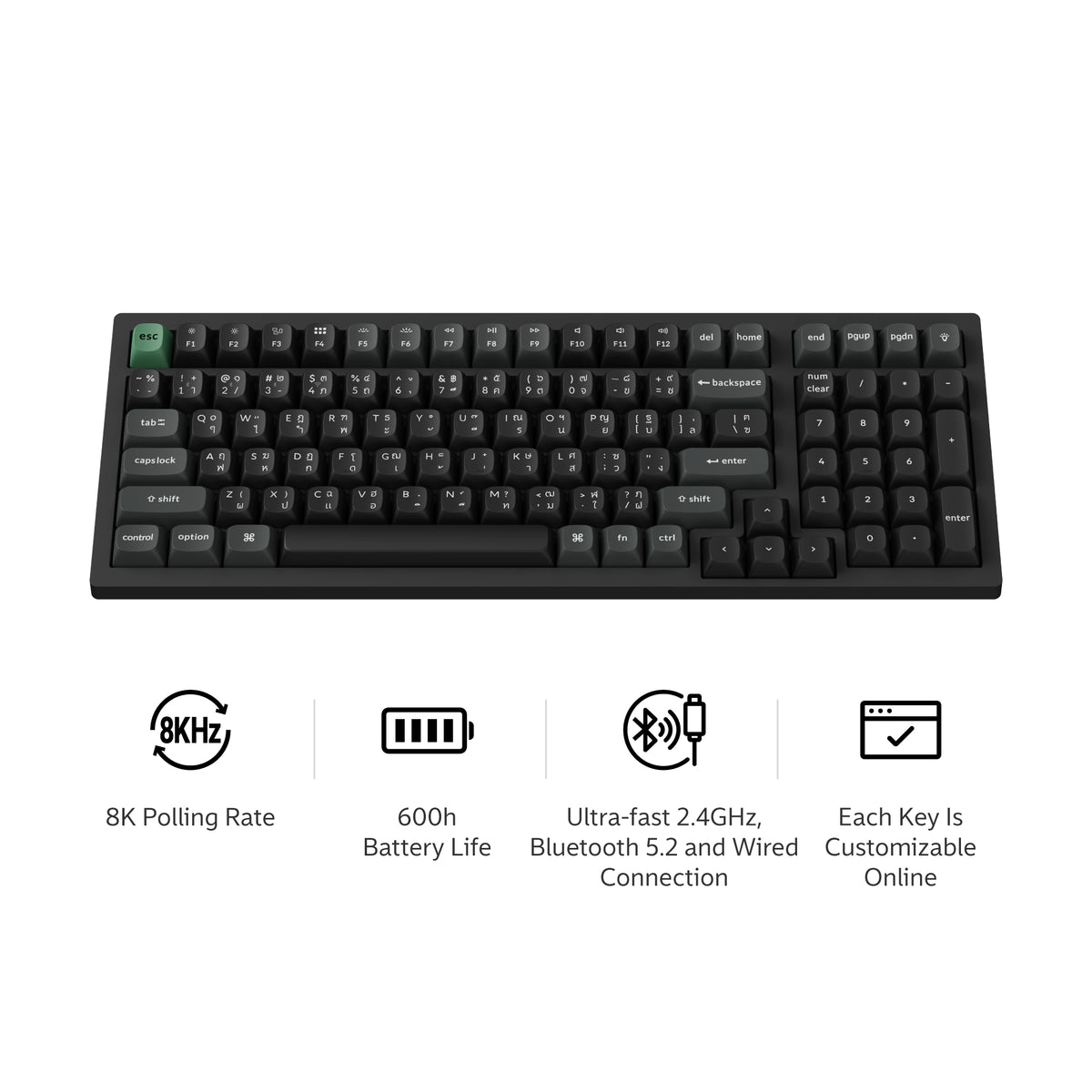 Keychron K4 Ultra 8K Wireless Custom Mechanical