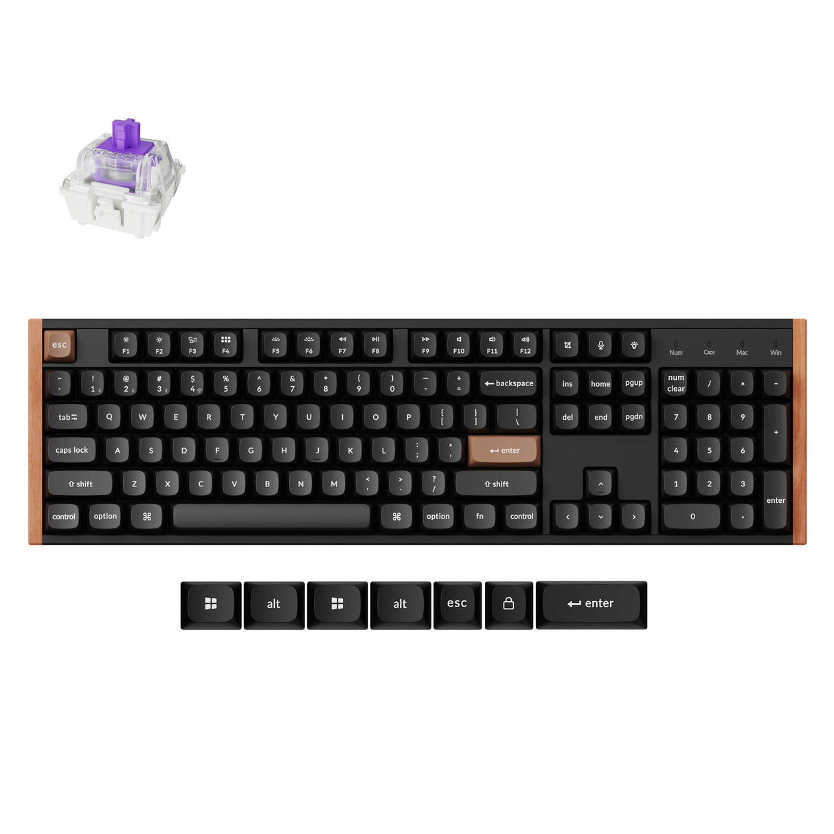 Keychron K10 HE Wireless Magnetic Switch Custom Keyboard - Keychron Thailand