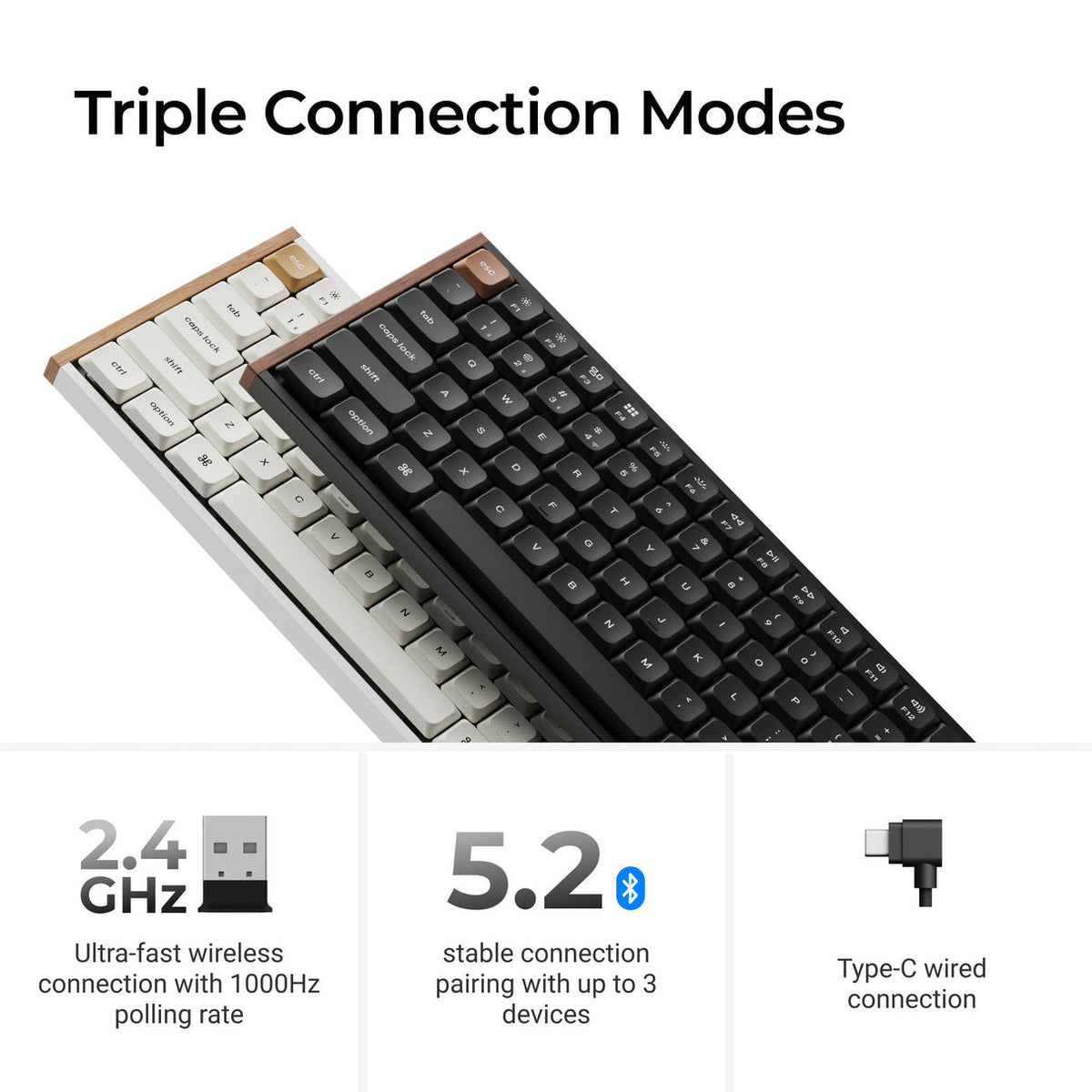 Keychron K3 TMR Wireless Magnetic Switch Custom Keyboard
