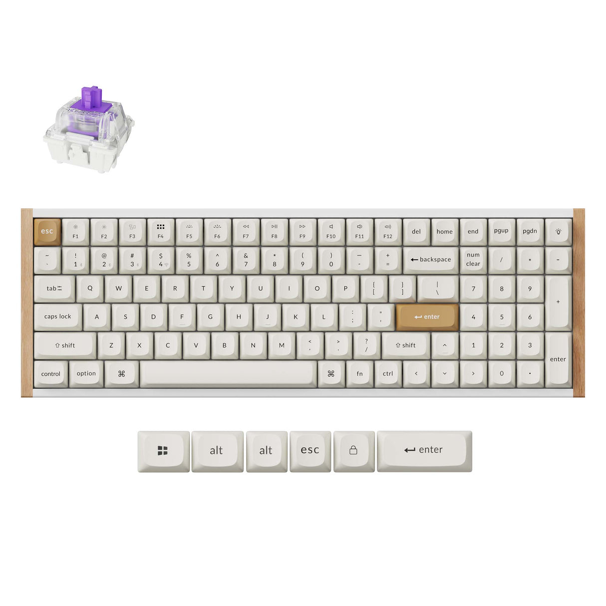 Keychron K4 HE Wireless Magnetic Switch Custom Keyboard - Keychron Thailand