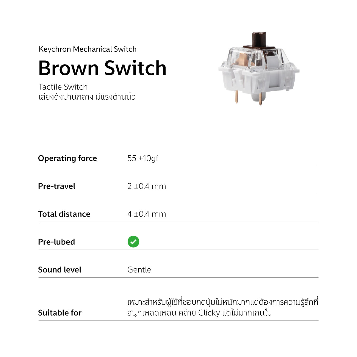 Keychron C3 Pro Wired Mechanical Keyboard - Keychron Thailand