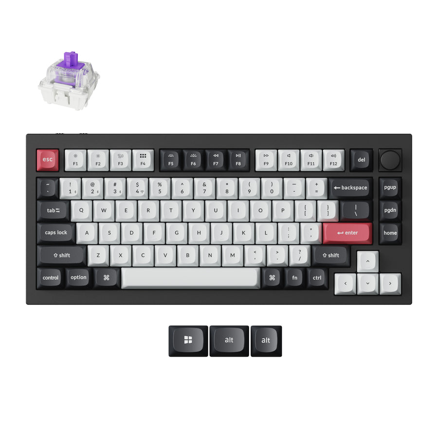 Keychron Q1 HE QMK Wireless Custom Magnetic Keyboard - Keychron Thailand