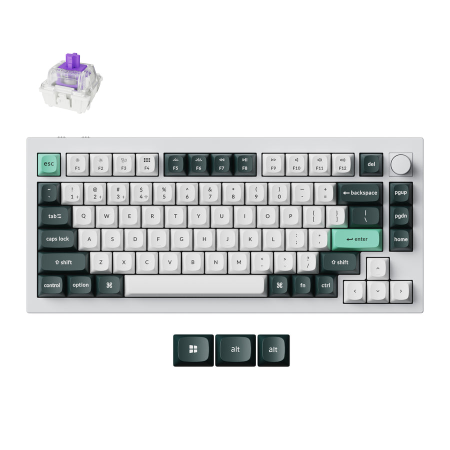 Keychron Q1 HE QMK Wireless Custom Magnetic Keyboard - Keychron Thailand
