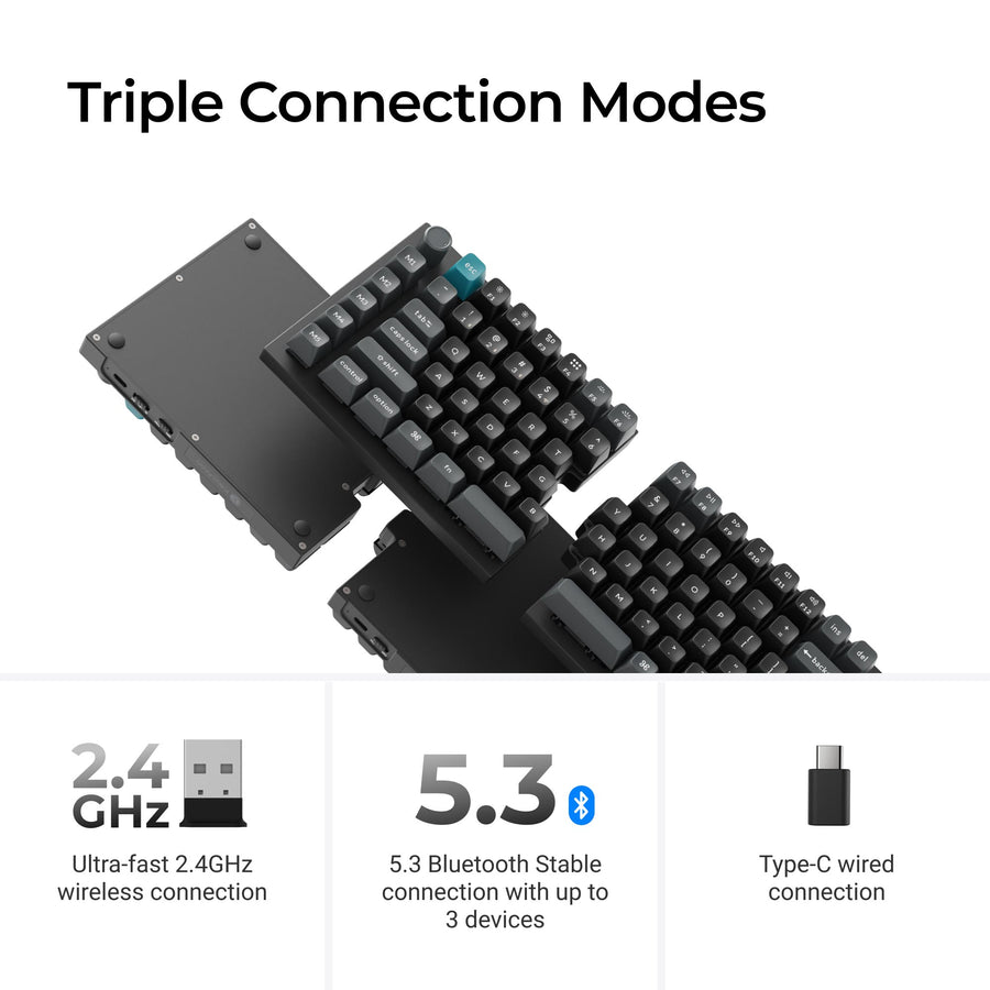 Keychron Q11 Ultra 8K Wireless Split Design Custom Mechanical Keyboard