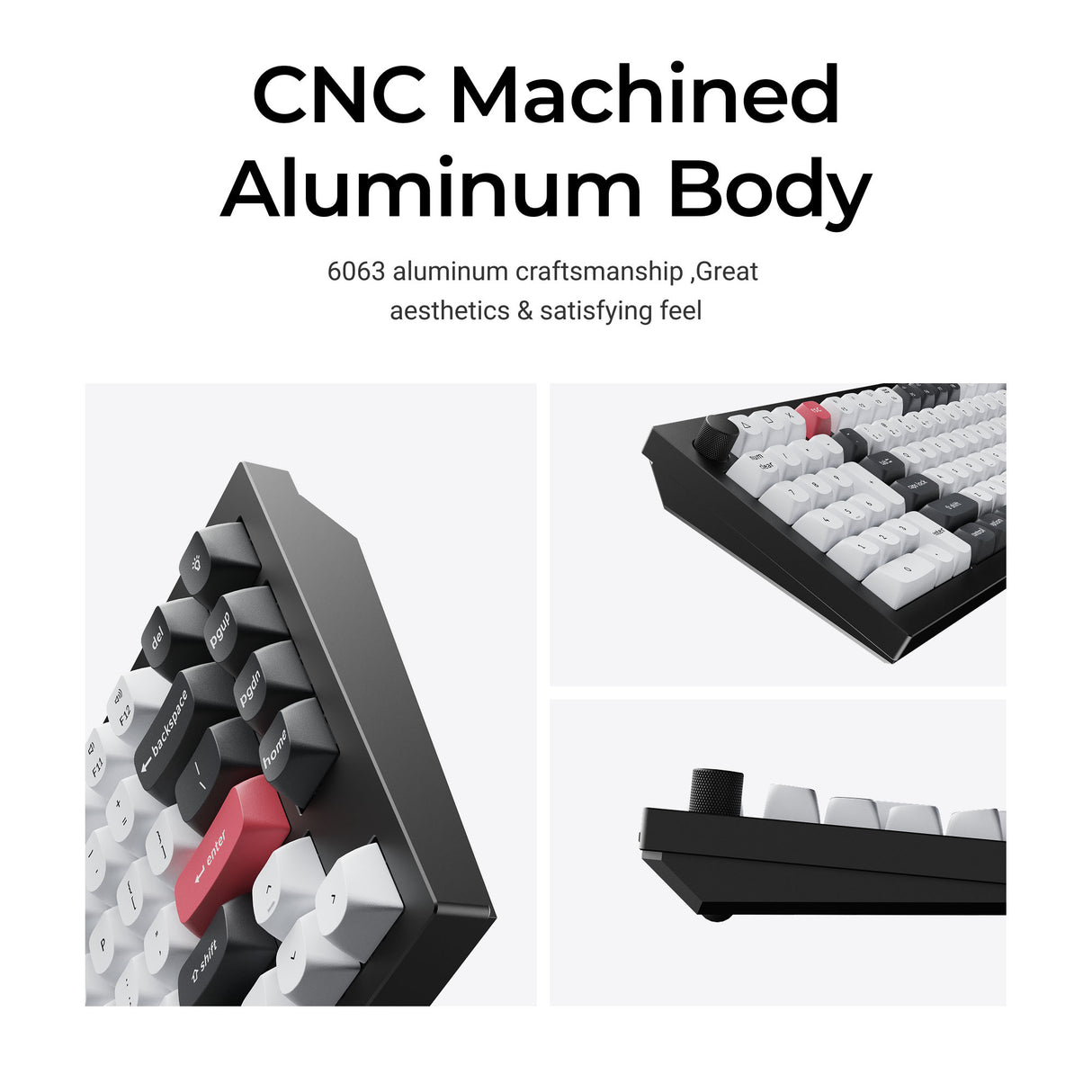 Keychron Q12 HE QMK Wireless Custom Magnetic Keyboard - Keychron Thailand