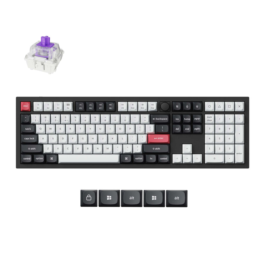 Keychron Q6 HE QMK Wireless Custom Keyboard - Keychron Thailand
