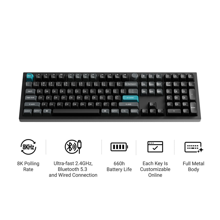 Keychron Q6 Ultra 8K Wireless Custom Mechanical Keyboard - Keychron Thailand