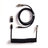 สายเคเบิลคีย์บอร์ดแบบขด Keychron Coiled Aviator Cable 8K - Keychron Thailand