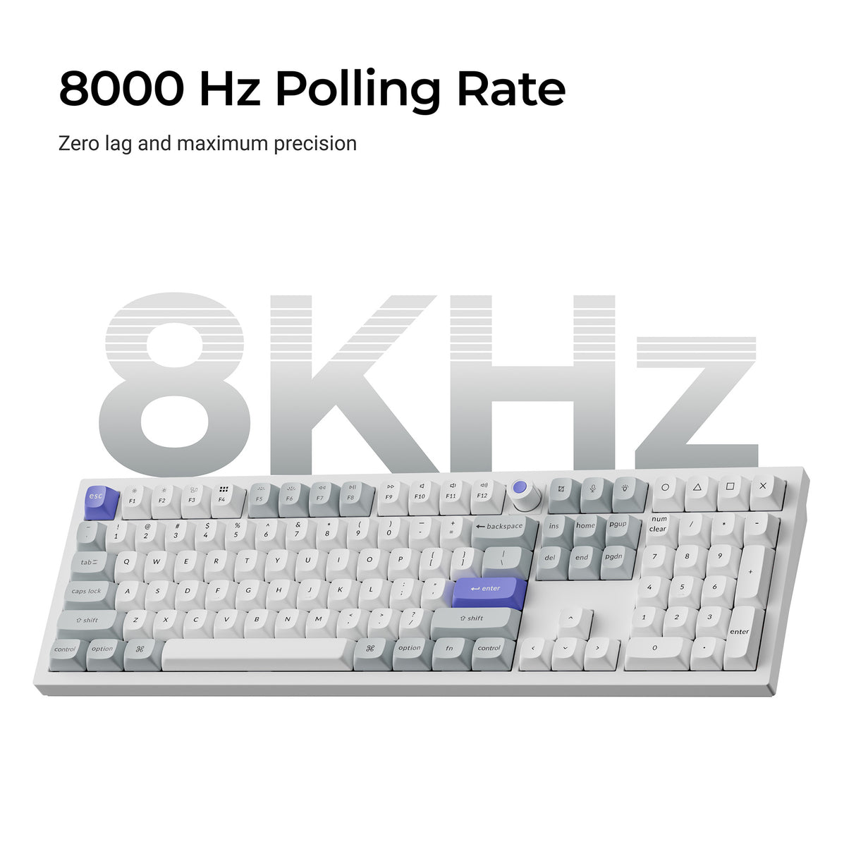 Keychron Q6 HE 8K Magnetic TMR Switch Keyboard