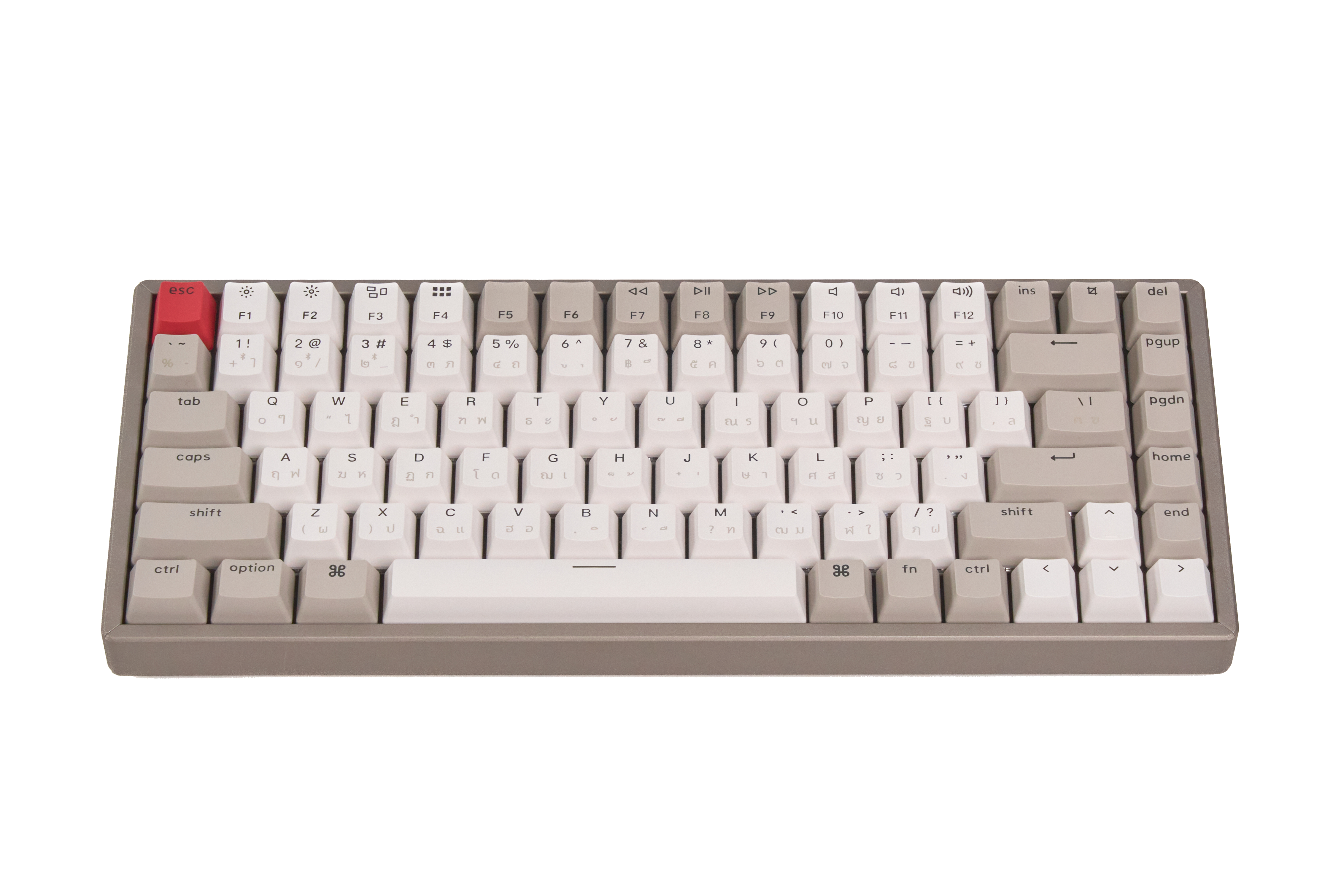 Keychron K2 Retro Version (Non-Backlight) Wireless Mechanical Keyboard - Keychron Thailand
