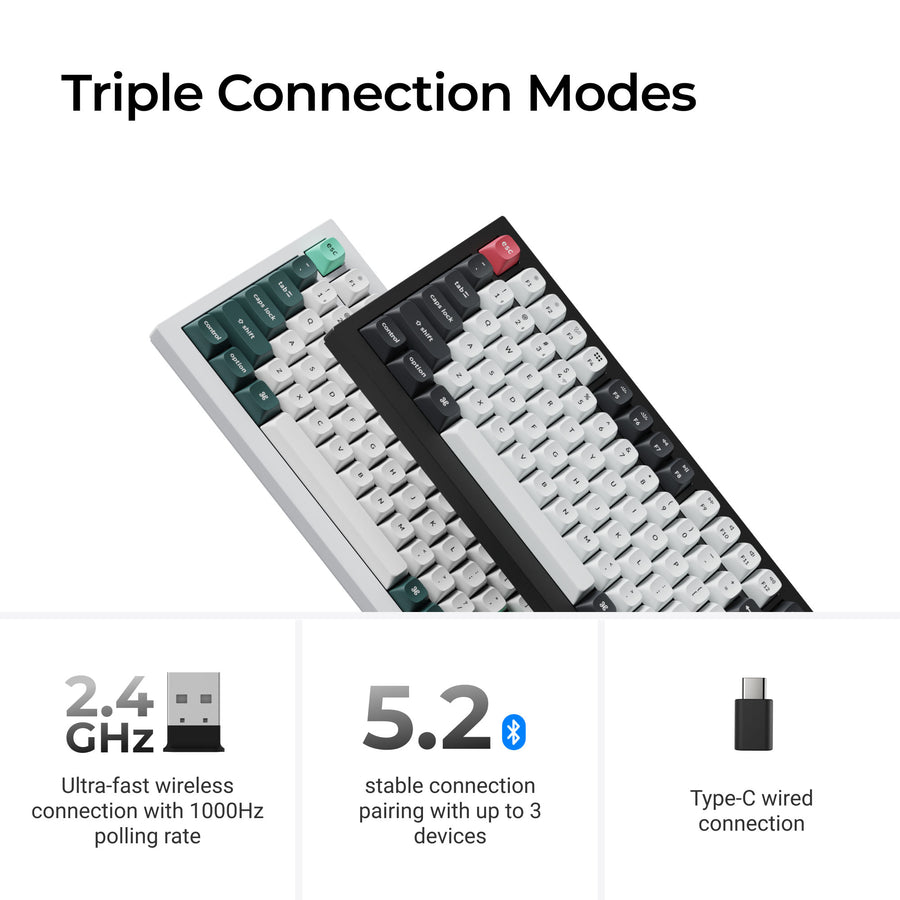 Keychron Q1 HE QMK Wireless Custom Magnetic Keyboard - Keychron Thailand