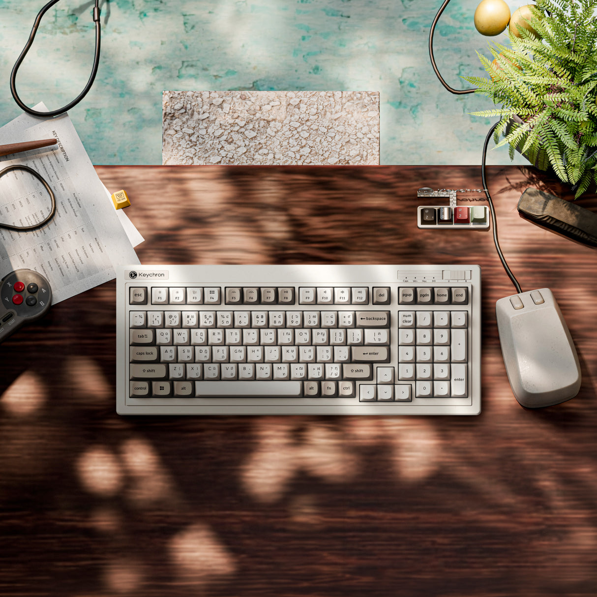 Keychron R5 Retro Wireless Mechanical Keyboard - Keychron Thailand