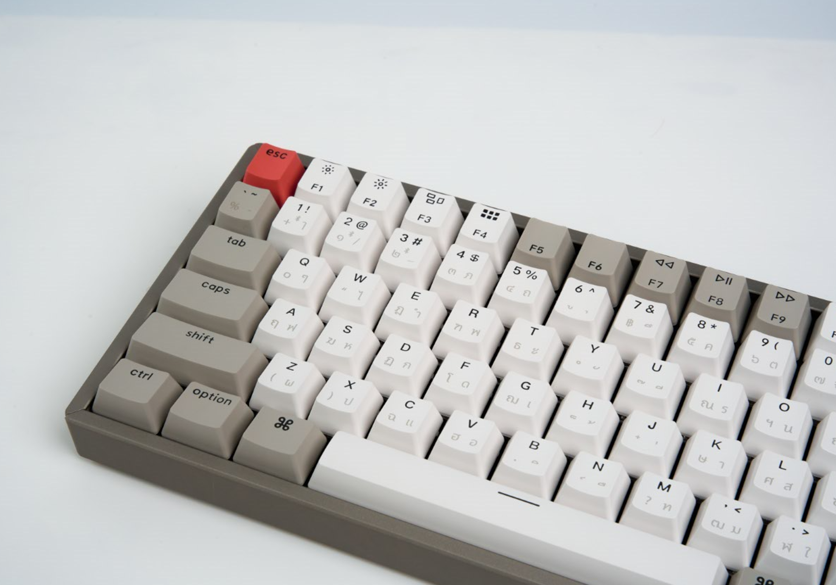 Keychron K2 Retro Version (Non-Backlight) Wireless Mechanical Keyboard - Keychron Thailand