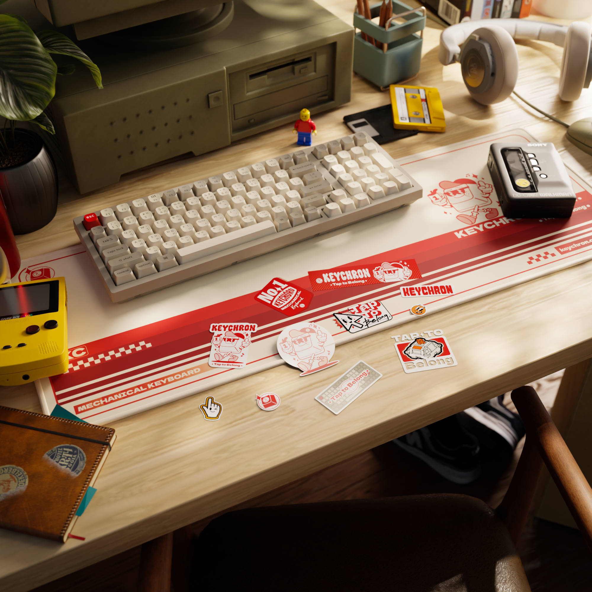 Tap to Belong Sticker Set - Keychron Thailand