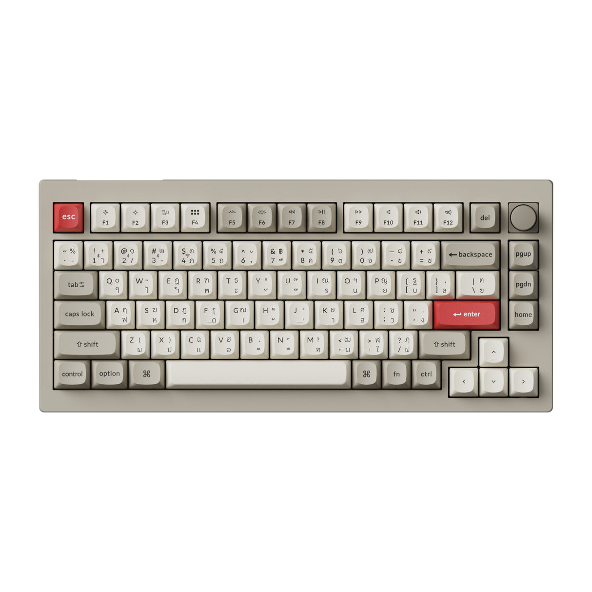 V1 Max QMK/VIA Wireless Custom Mechanical Keyboard - Keychron Thailand