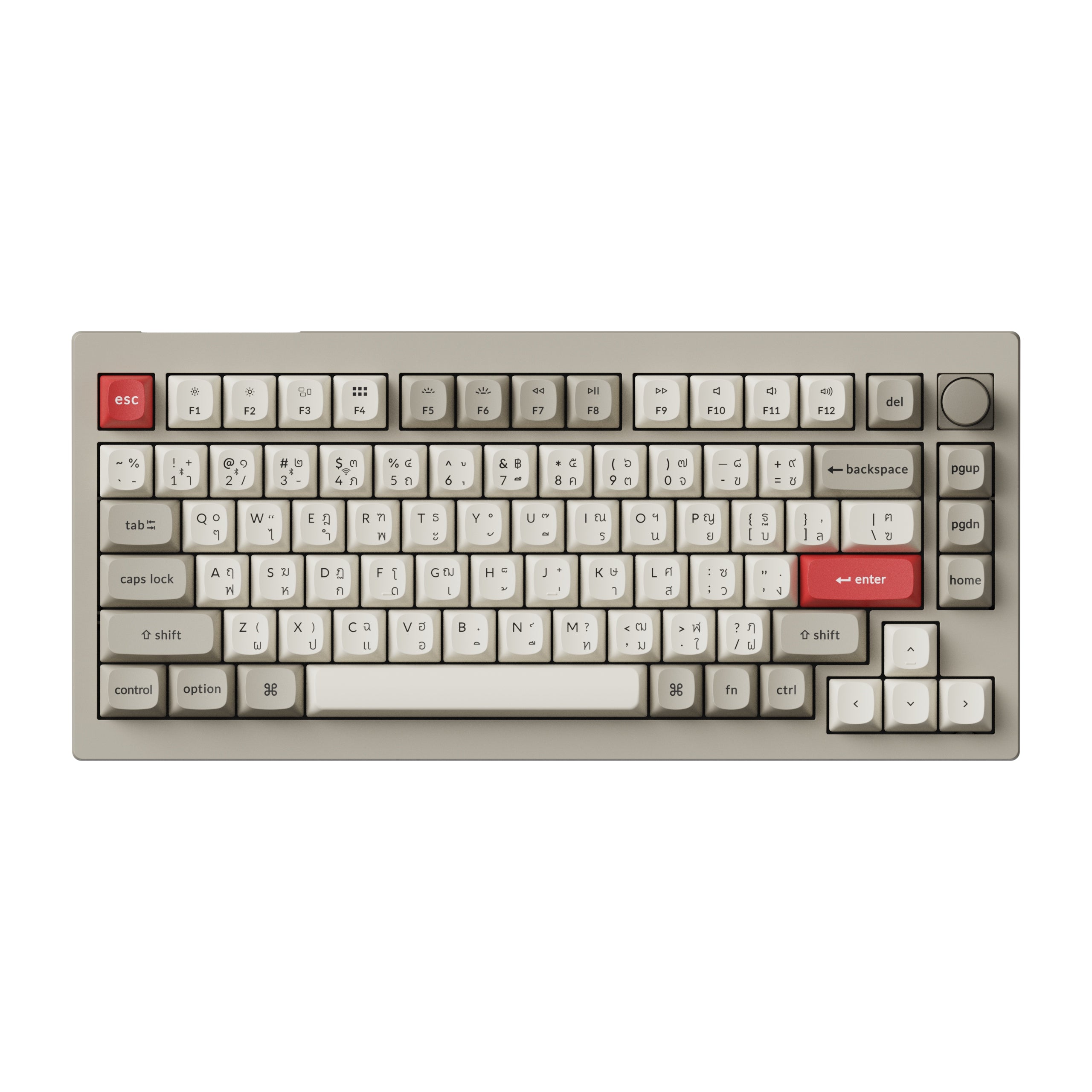 V1 Max QMK/VIA Wireless Custom Mechanical Keyboard - Keychron Thailand