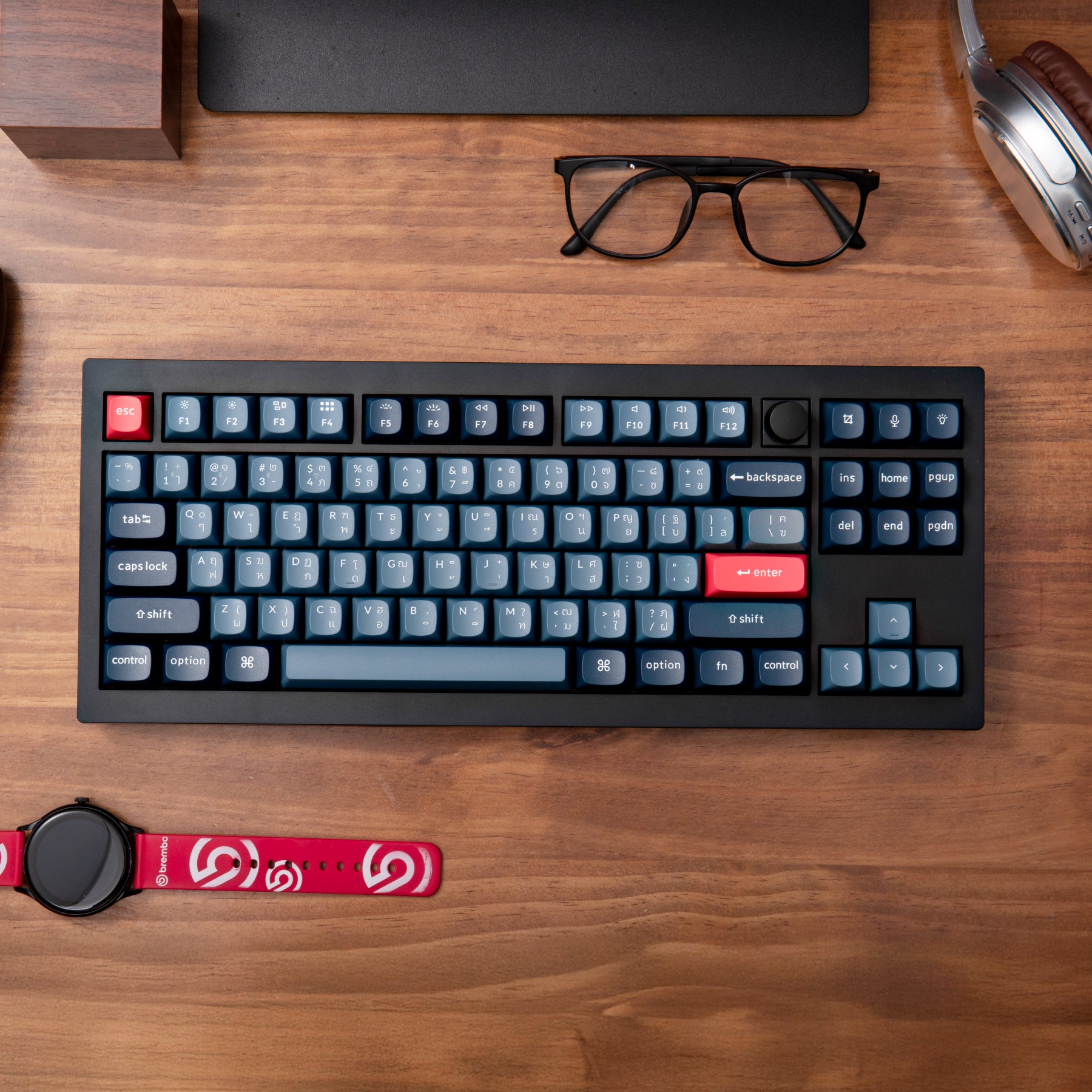 Keychron V3 Max QMK/VIA Wireless Custom Mechanical Keyboard - Keychron Thailand