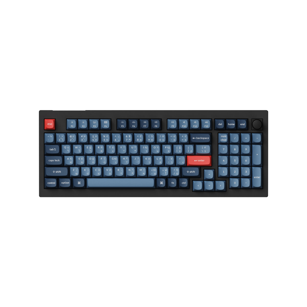 Keychron V5 Max QMK/VIA Wireless Custom Mechanical Keyboard (Silent Switch) - Keychron Thailand
