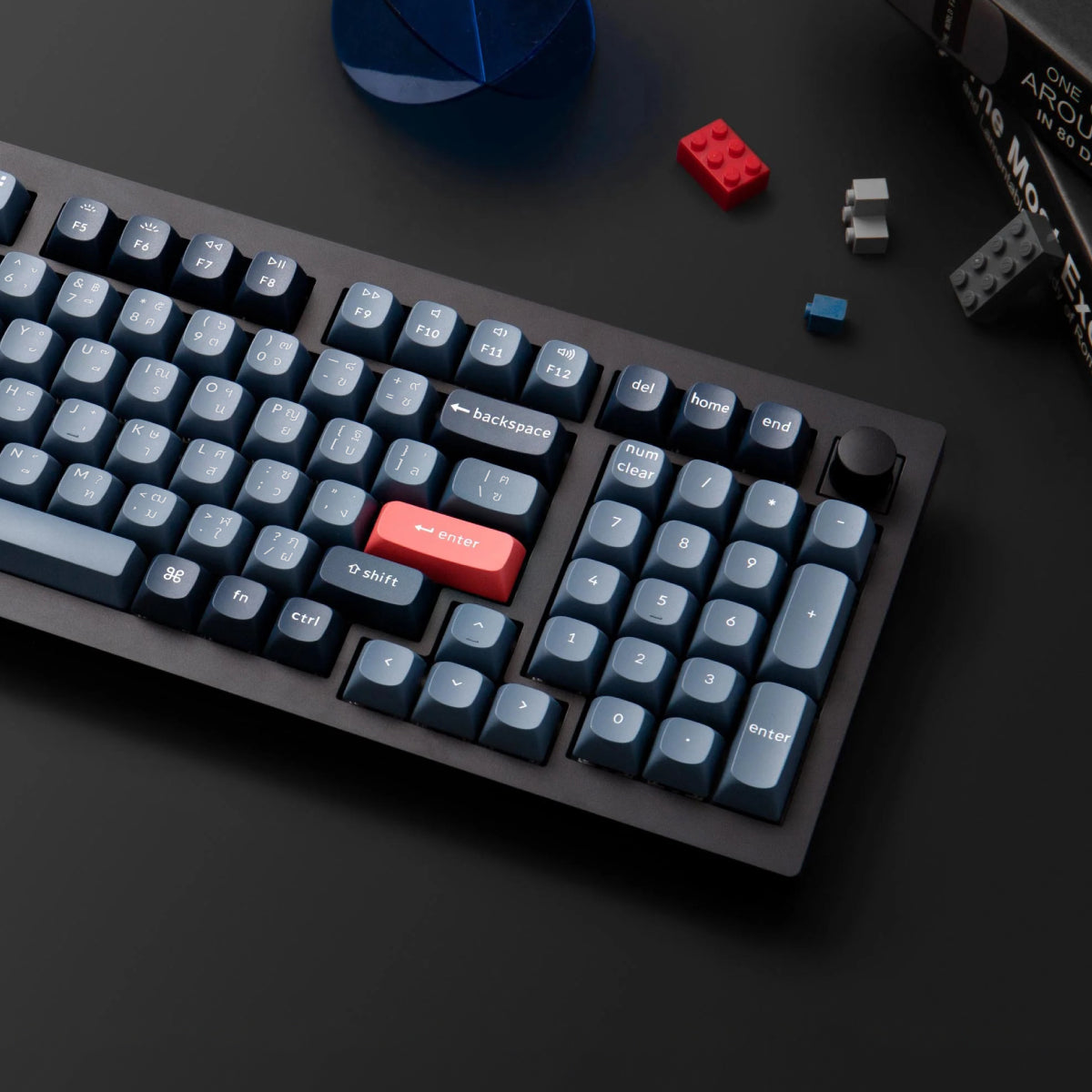 Keychron V5 Max QMK/VIA Wireless Custom Mechanical Keyboard (Silent Switch) - Keychron Thailand
