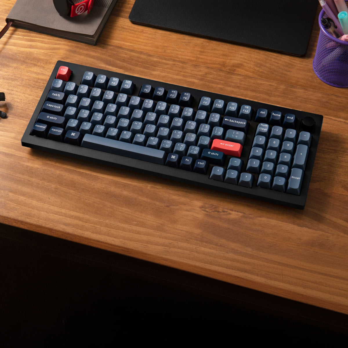 Keychron V5 Max QMK/VIA Wireless Custom Mechanical Keyboard (Silent Switch) - Keychron Thailand