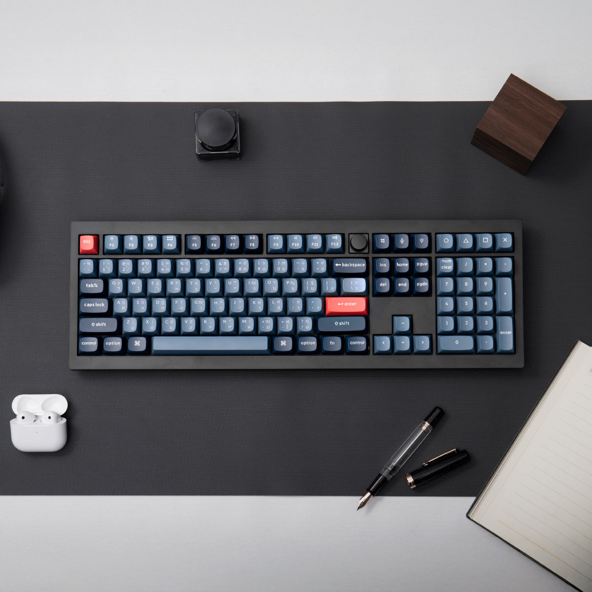 Keychron V6 Max QMK/VIA Wireless Custom Mechanical Keyboard (Silent Switch) - Keychron Thailand