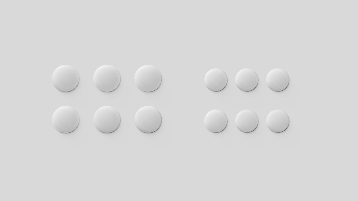 Universal Round Foot Pads แผ่นยางกันลื่นทรงกลม (100 ชิ้น / 2 ขนาด)