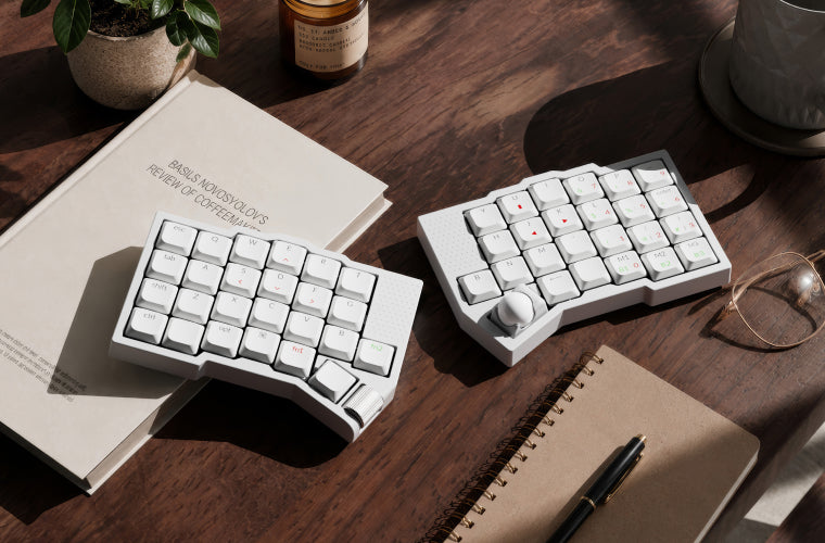 Keychron Orca echo Wireless Split Keyboard with Trackball