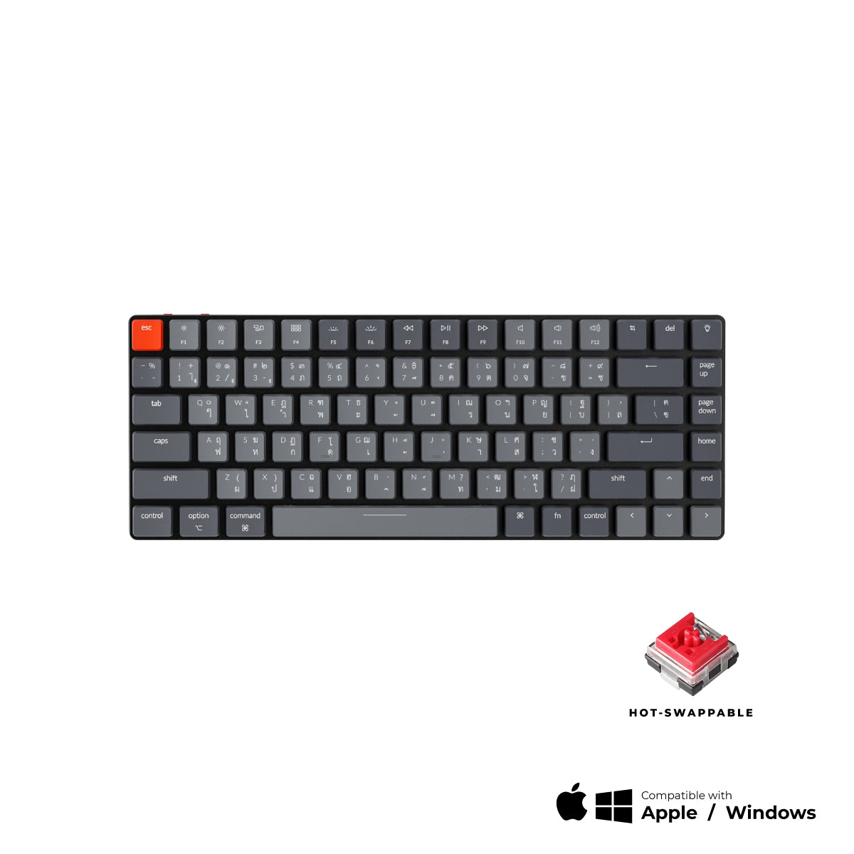 Keychron K3 V.2 Ultra-slim Wireless Mechanical Keyboard - Keychron