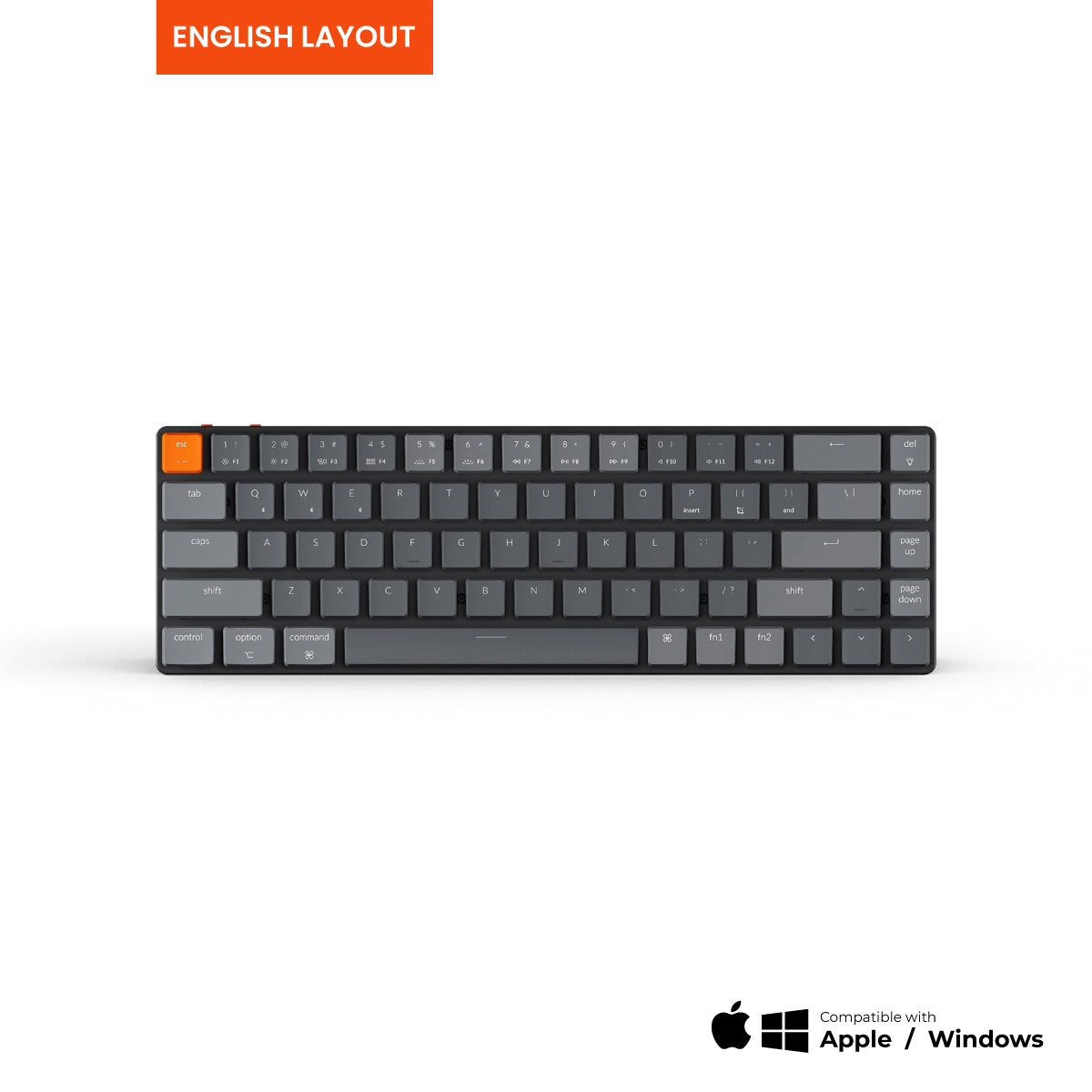 (ENG) Keychron K7 Ultra-slim Wireless Mechanical Keyboard - Keychron