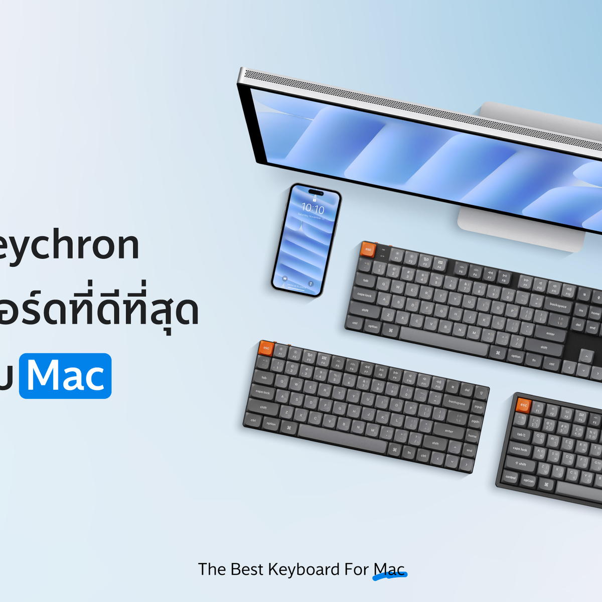 keychron-best-keyboard-for-mac – Keychron Thailand