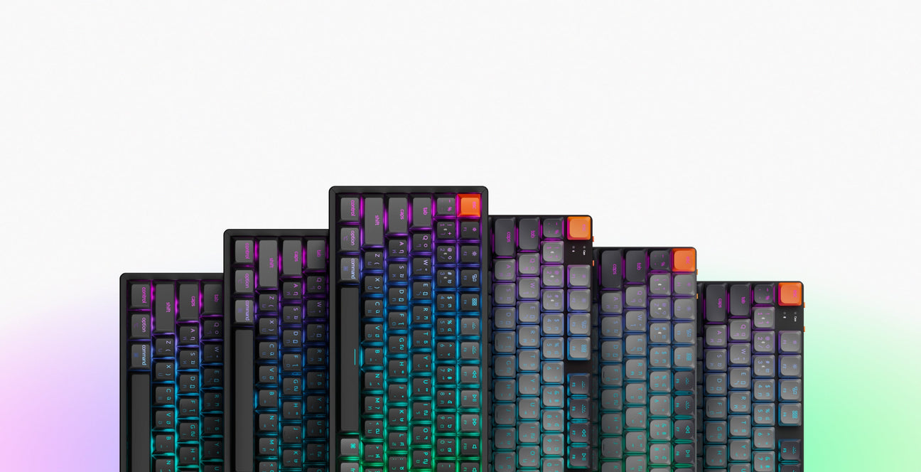 New Model KX Series (Normal Profile & Low Profile | QMK)