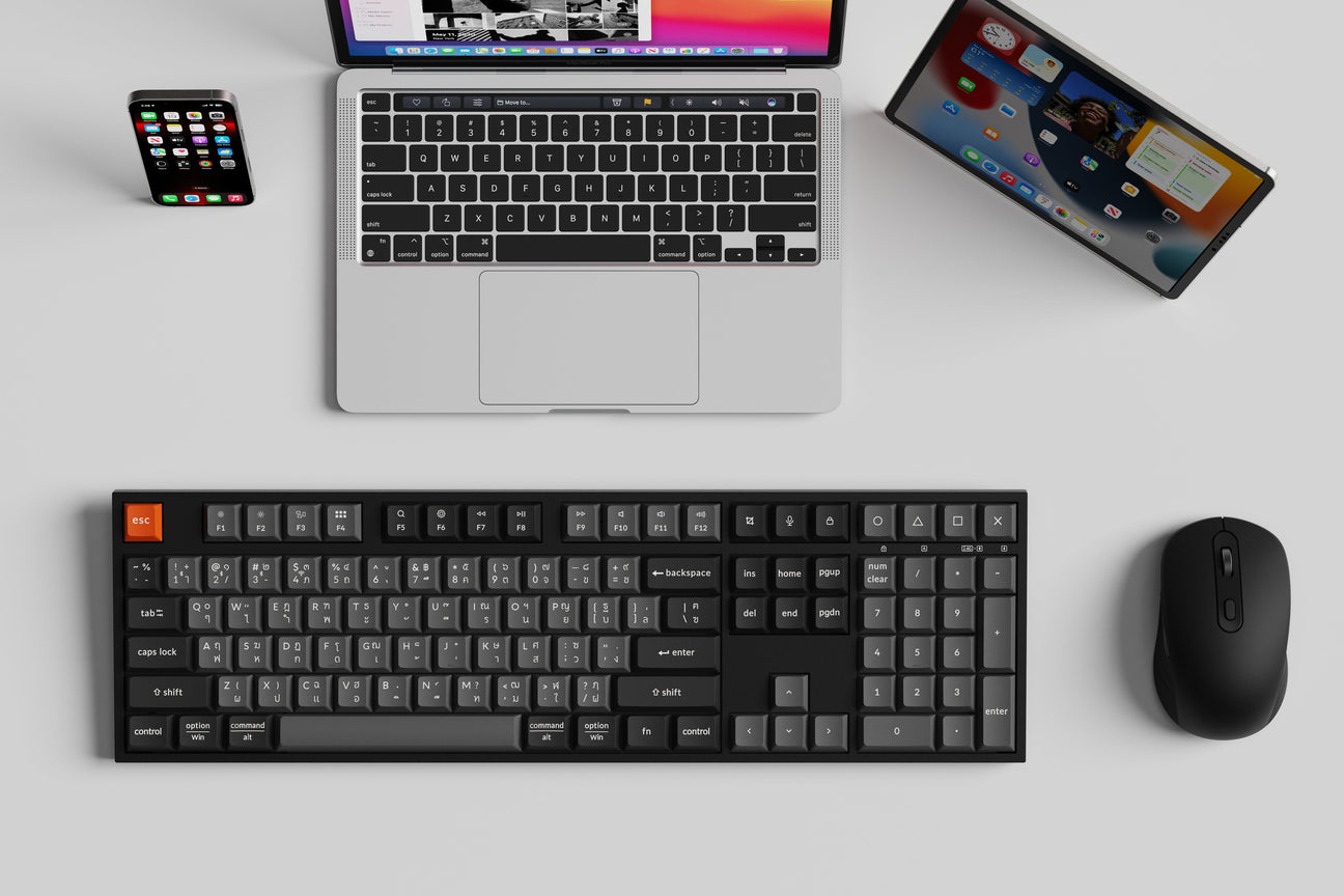 ชุดคีย์บอร์ดพร้อมเมาส์ไร้สาย | Keychron Wireless Keyboard & Mouse Combo Set