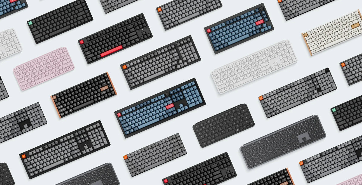 คีย์บอร์ด Keychron ทุกรุ่น | Mechanical, Wireless, สำหรับ Mac และ Windows