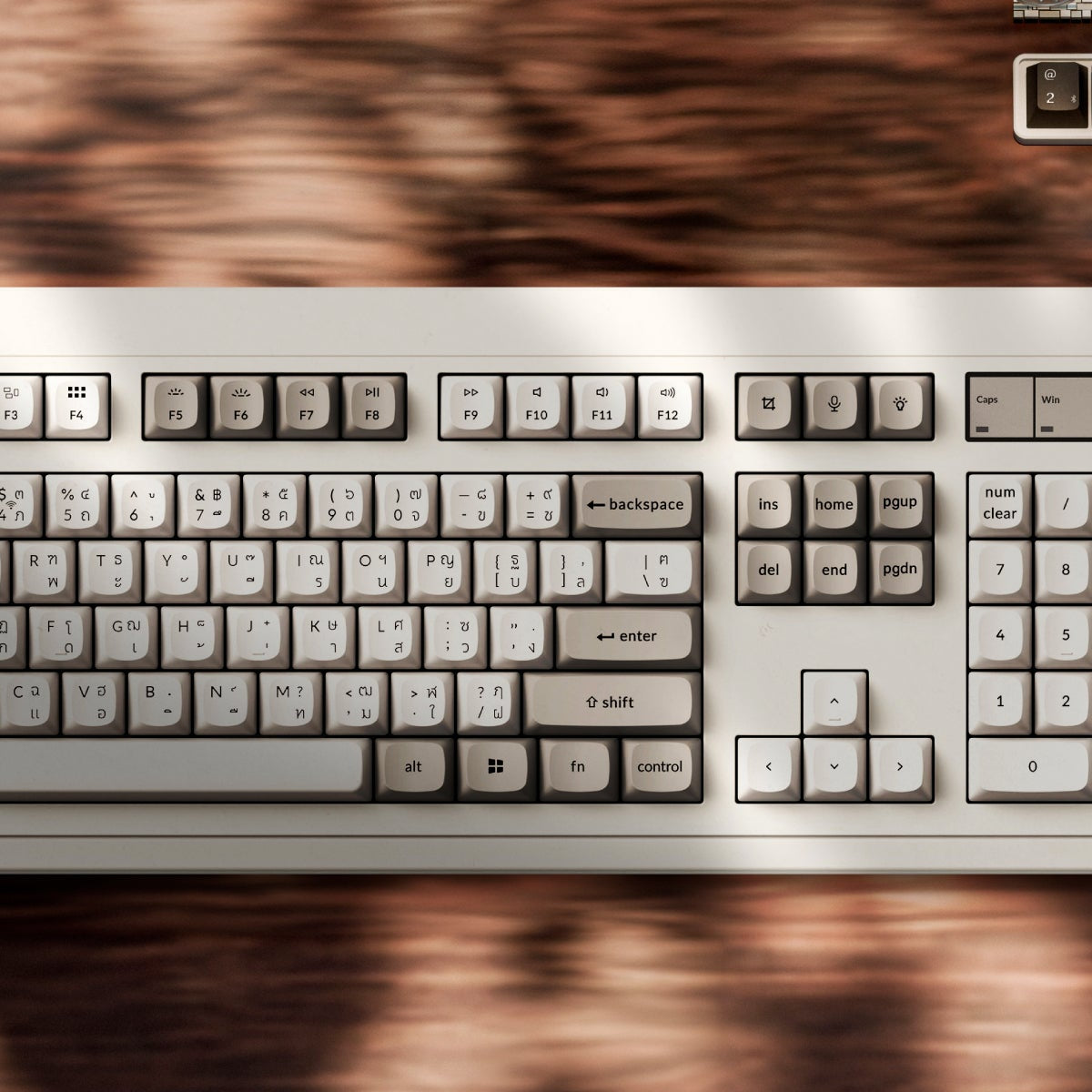 Keychron R Retro Series | Retro Keyboard Inspired by IBM Model M ...