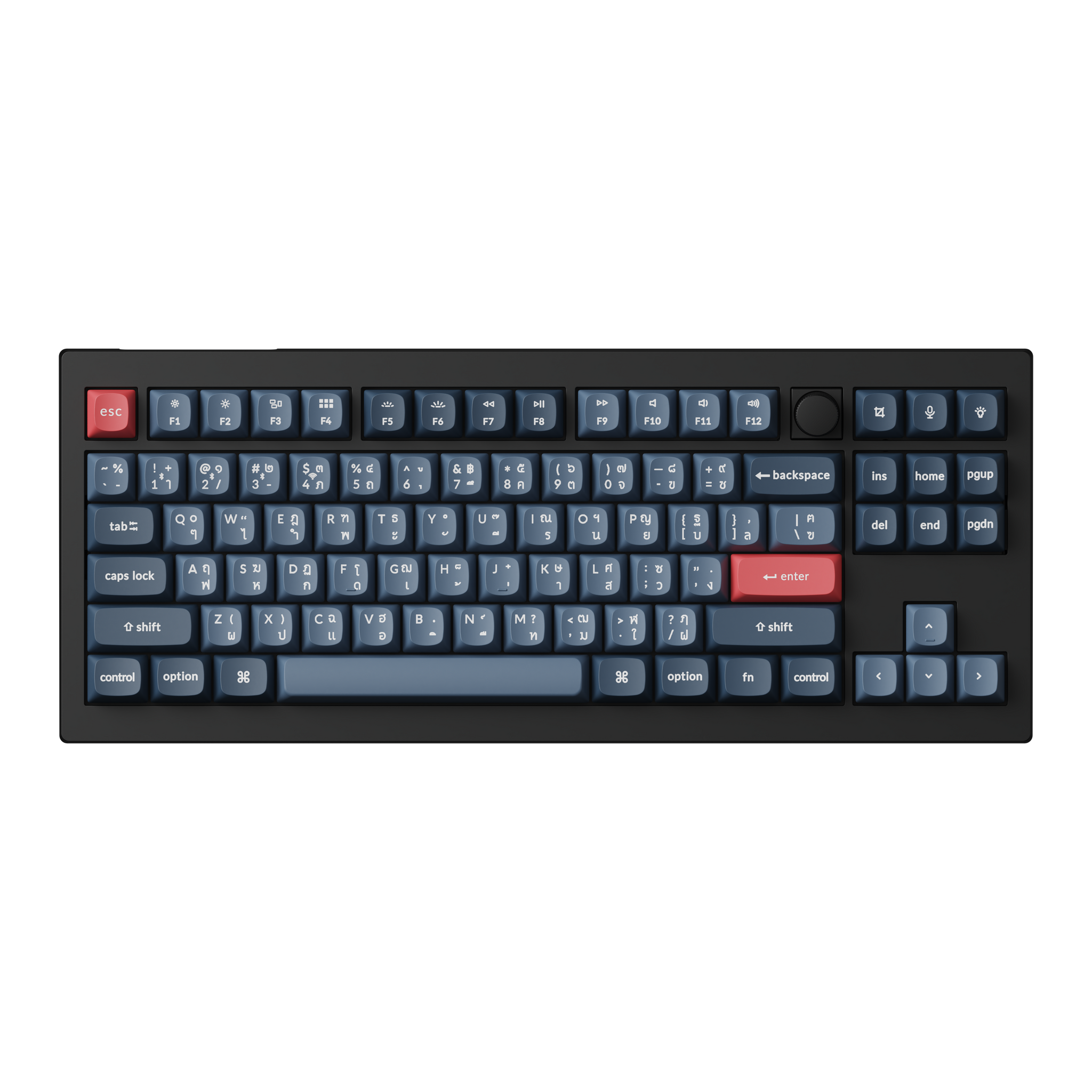 Keychron V3 Max QMK/VIA Wireless Custom Mechanical Keyboard - Keychron Thailand
