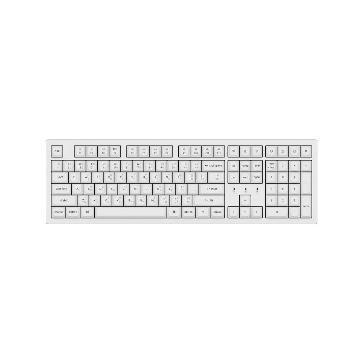 Keychron K10 Pro QMK/VIA Wireless Custom Mechanical Keyboard - Keychron Thailand